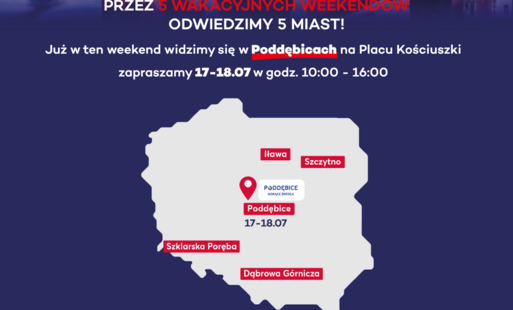 Zdjęcie do Aktywnie na Lato z Radiem ZET w Poddębicach!
