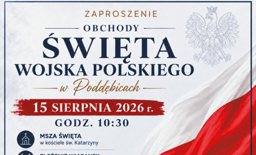 Obchody Święta Wojska Polskiego w Poddębicach