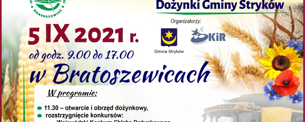 Zaproszenie na Targi AGRO-Bratoszewice 2021