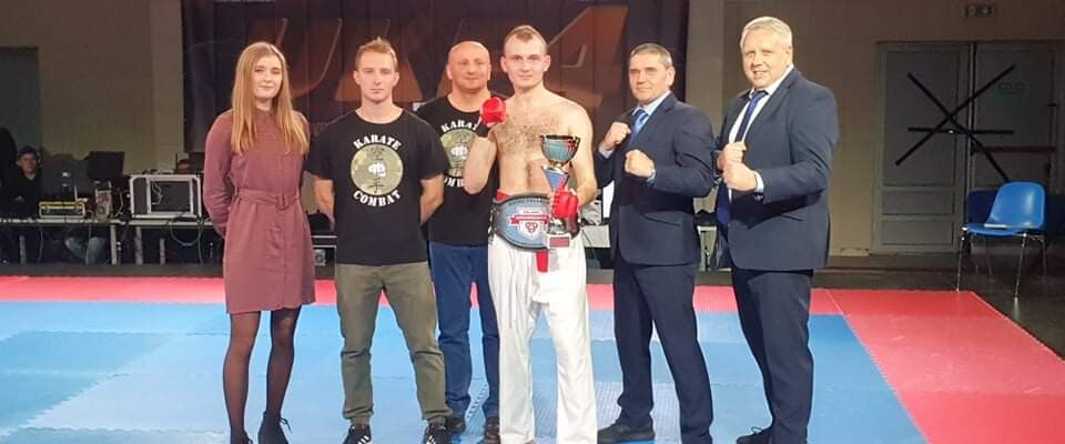 Poddębiczanin zawodowym mistrzem Polski w profesjonalnym karate!!!